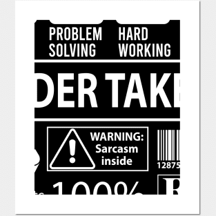 Order Taker T Shirt - MultiTasking Certified Job Gift Item Tee Posters and Art